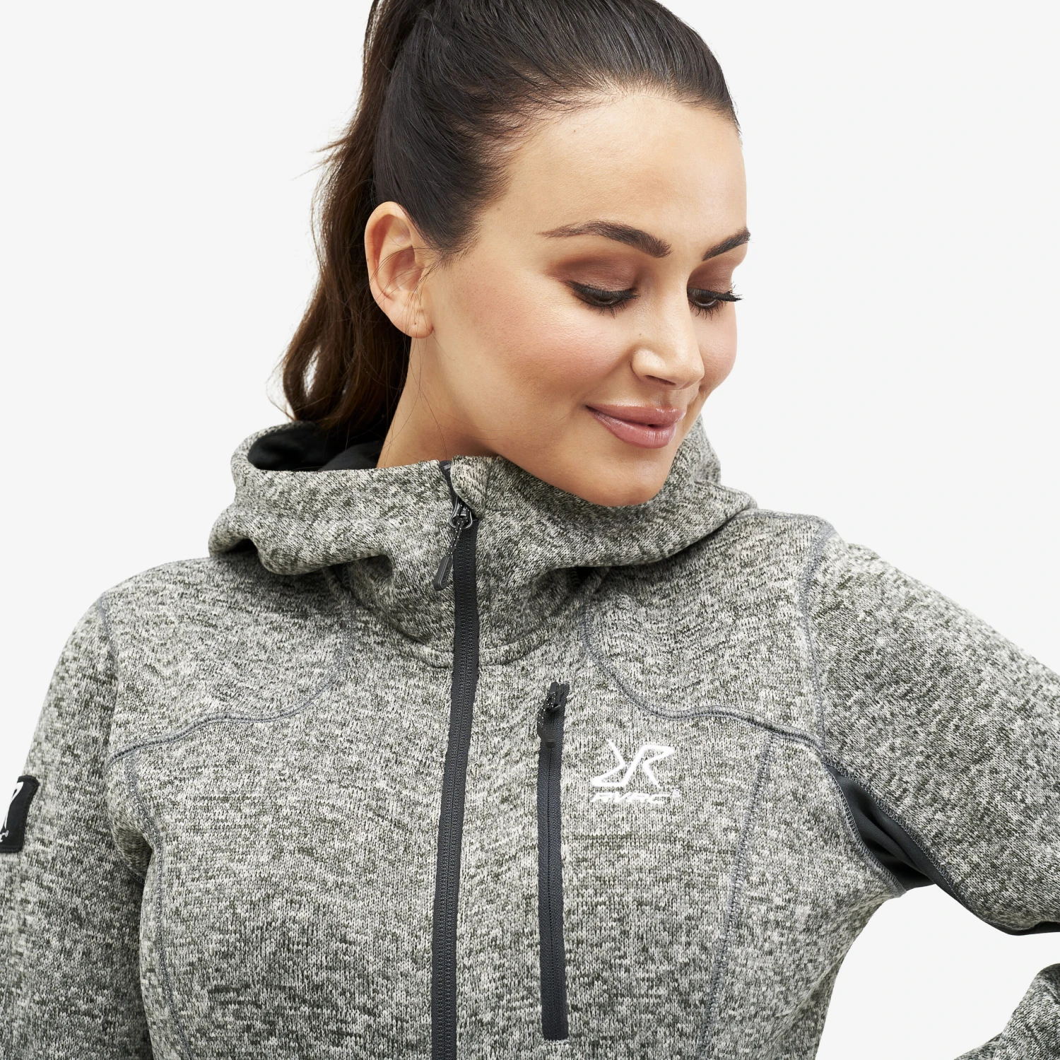 Fusion Hoodie Women Anthracite 4 Fusion Hoodie Women Anthracite - Image 4