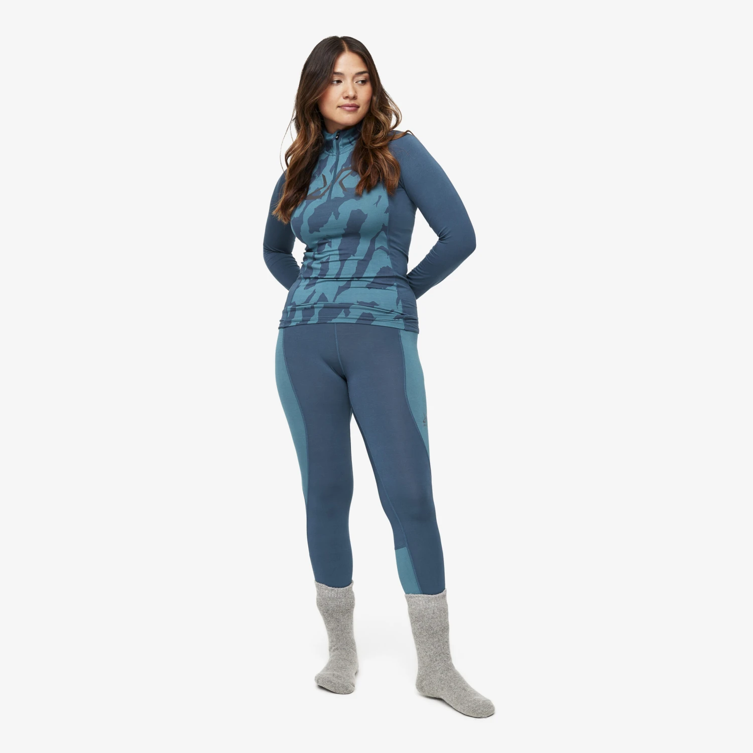 Bambooskin Base Layer Set Women Moonlit Ocean 1 Bambooskin Base Layer Set Women Moonlit Ocean