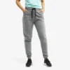 Chill Highwaist Trousers Women Grey Melange