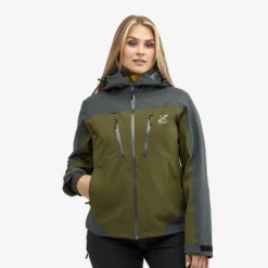 Silence Proshell Jacket Women Dark Olive 2.0