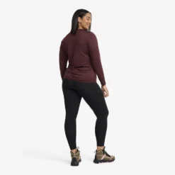 Vagabond Long Sleeve Tee Women Dark Vintage Rose -Pause Camping 16727755 51fc 4b9d 8b01 3a9170119298 scaled