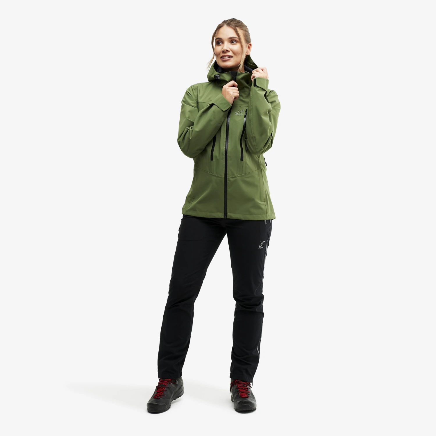 Whisper Jacket Women Bronze Green 2 Whisper Jacket Women Bronze Green - Image 2