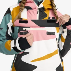 Halo 2L Insulated Ski Anorak Women Anthracite/Golden Yellow -Pause Camping 1de92c0c 425a 42b9 bd26 97335ae1d6d4 scaled