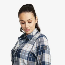 Flannel Shirt Women Moonlit Ocean/Blueberry -Pause Camping 225fffe4 60d8 4f93 81fa 277fd38e4b1d scaled