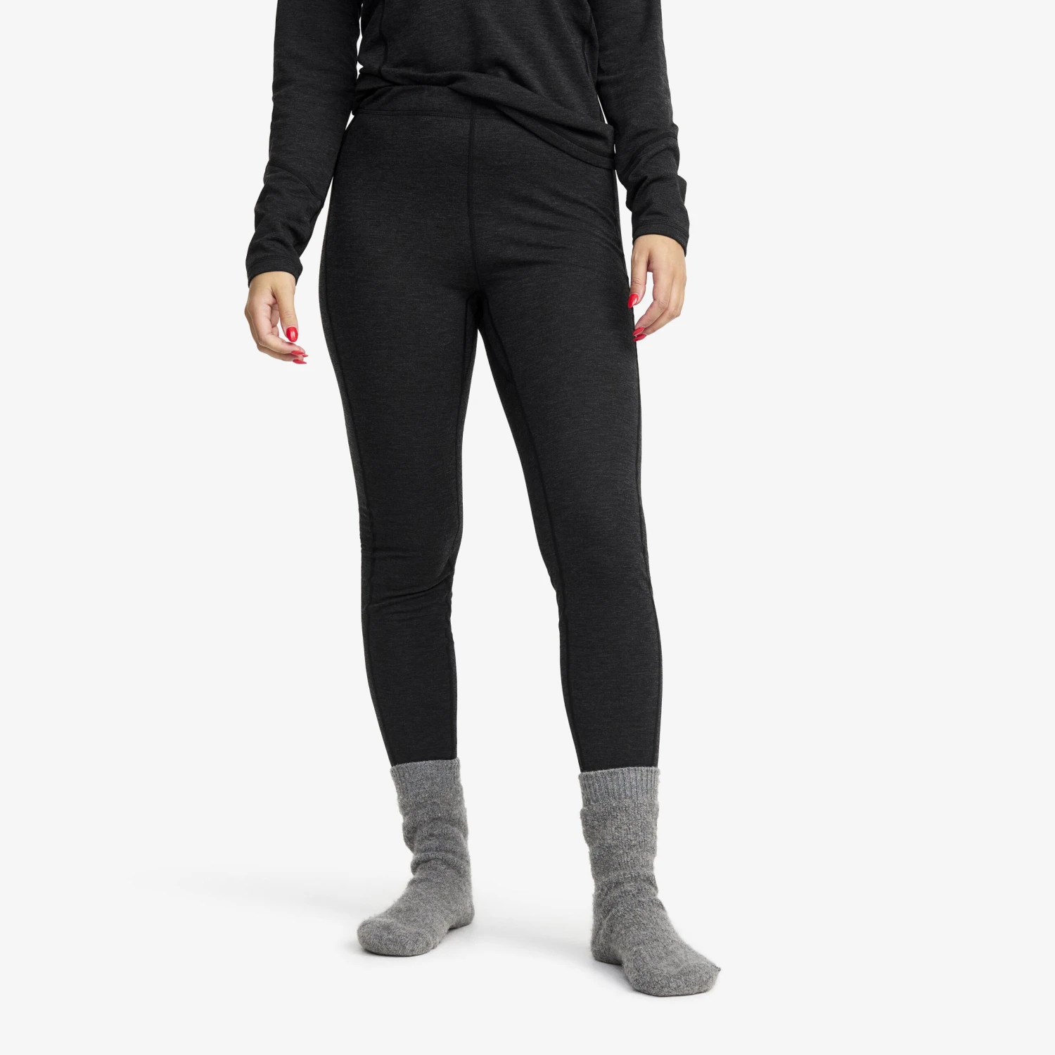 North Merino Pants Women Black 1 North Merino Pants Women Black