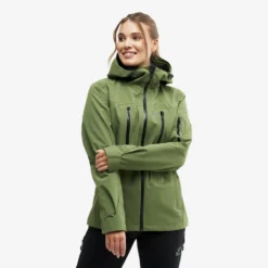 New Products 5 Whisper Jacket Women Bronze Green