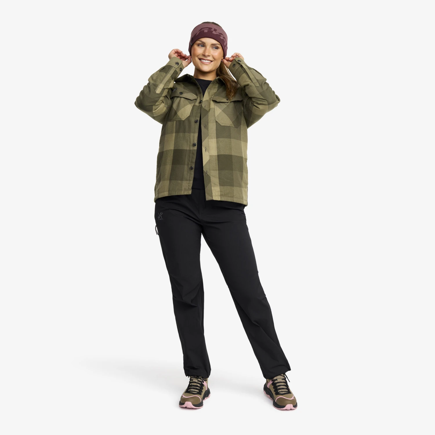 Insulated Shirt Women Forest Night 2 Insulated Shirt Women Forest Night - Image 2