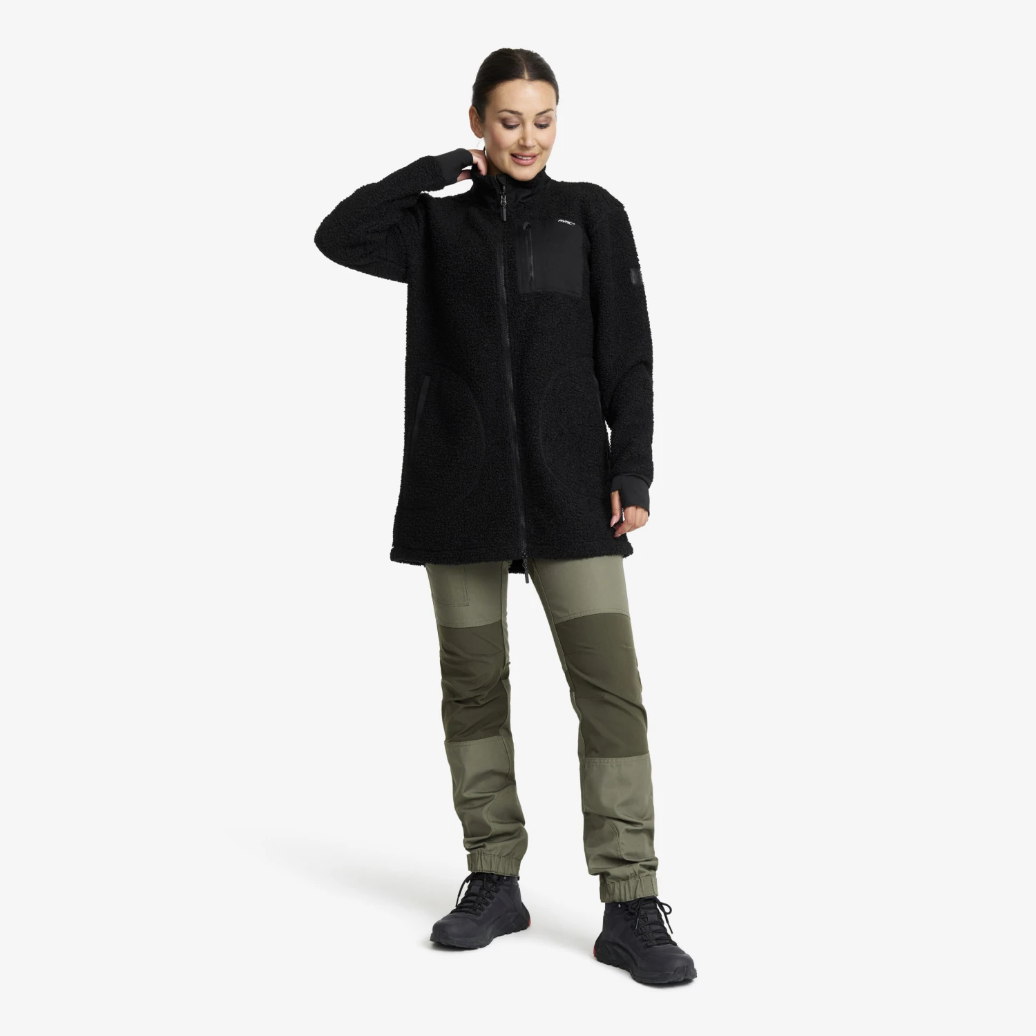 Bigfoot Long Pile Women Jetblack 2 Bigfoot Long Pile Women Jetblack - Image 2