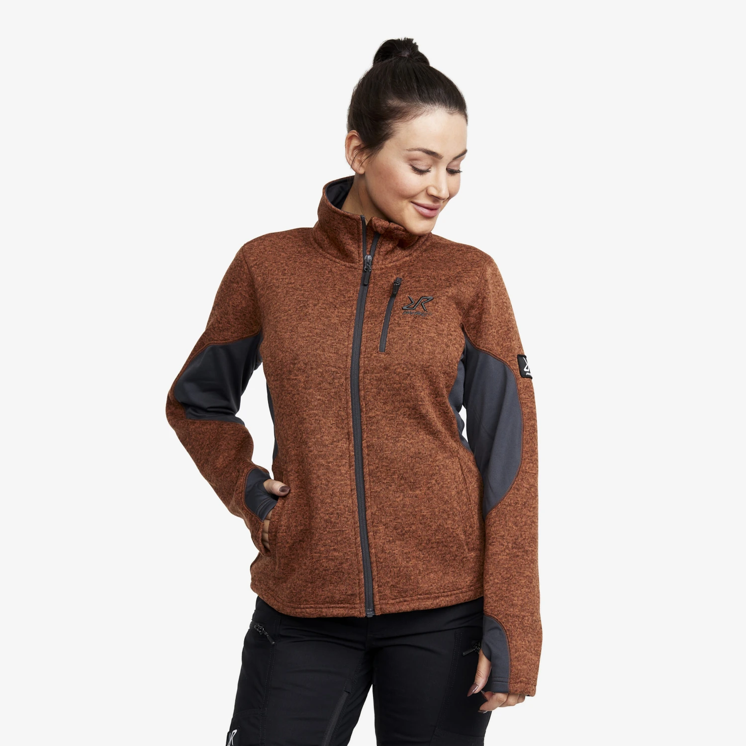 Fusion Fleece Women Copper Brown 1 Fusion Fleece Women Copper Brown