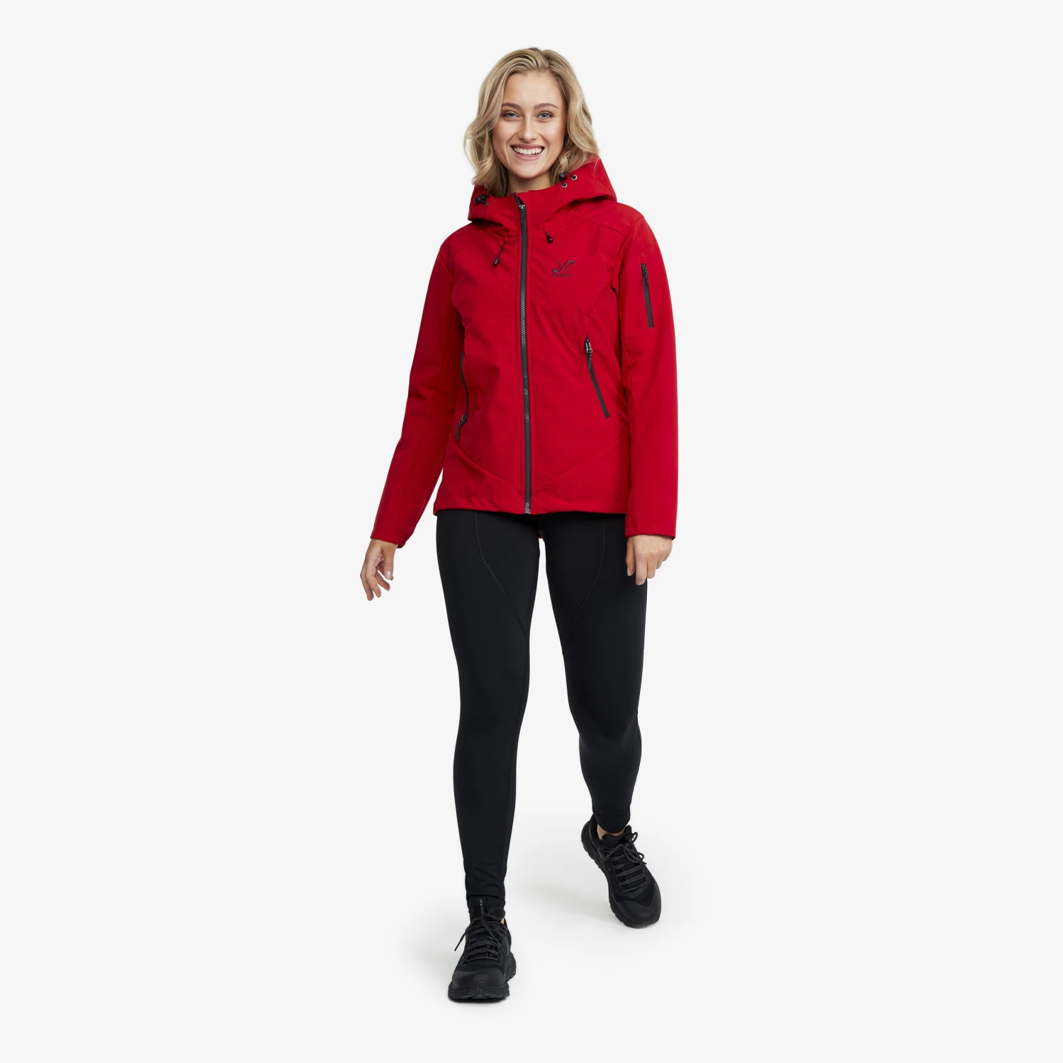 Reckon Softshell Jacket Women Salsa 2 Reckon Softshell Jacket Women Salsa - Image 2