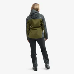 Silence Proshell Jacket Women Dark Olive 2.0 -Pause Camping 3a897284 9cf6 4dc0 88e8 611662905b6e scaled