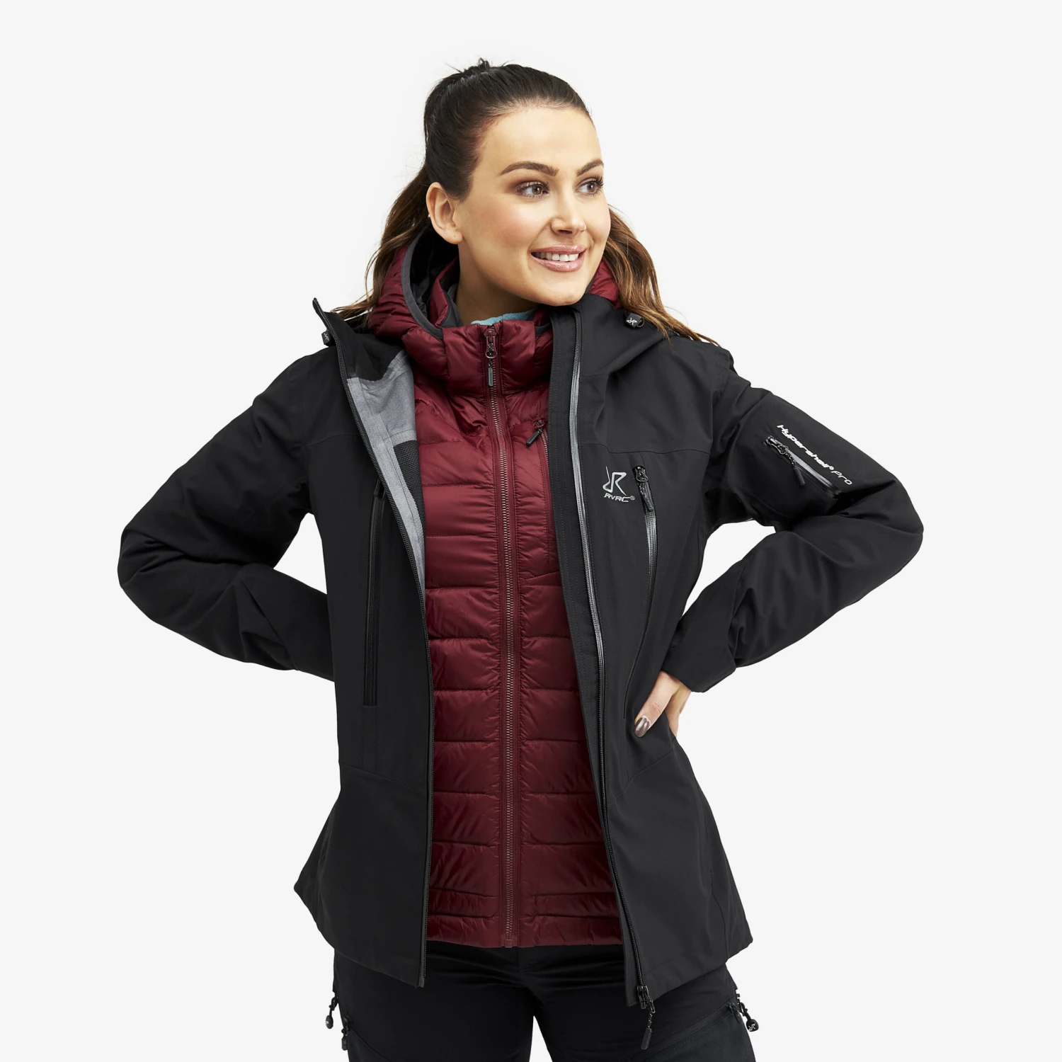 Helium Down Jacket Women Bison Red 6 Helium Down Jacket Women Bison Red - Image 6