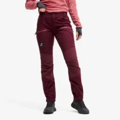 Nordwand Pro Trousers Women Burgundy/Earth Red