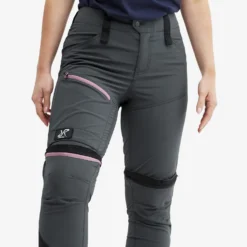 Silence T-zip Trousers Women Iron Grey/Rose -Pause Camping 5c8c5991 5861 4ad0 bf17 be9cfc7c05dd scaled