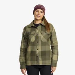 Insulated Shirt Women Forest Night