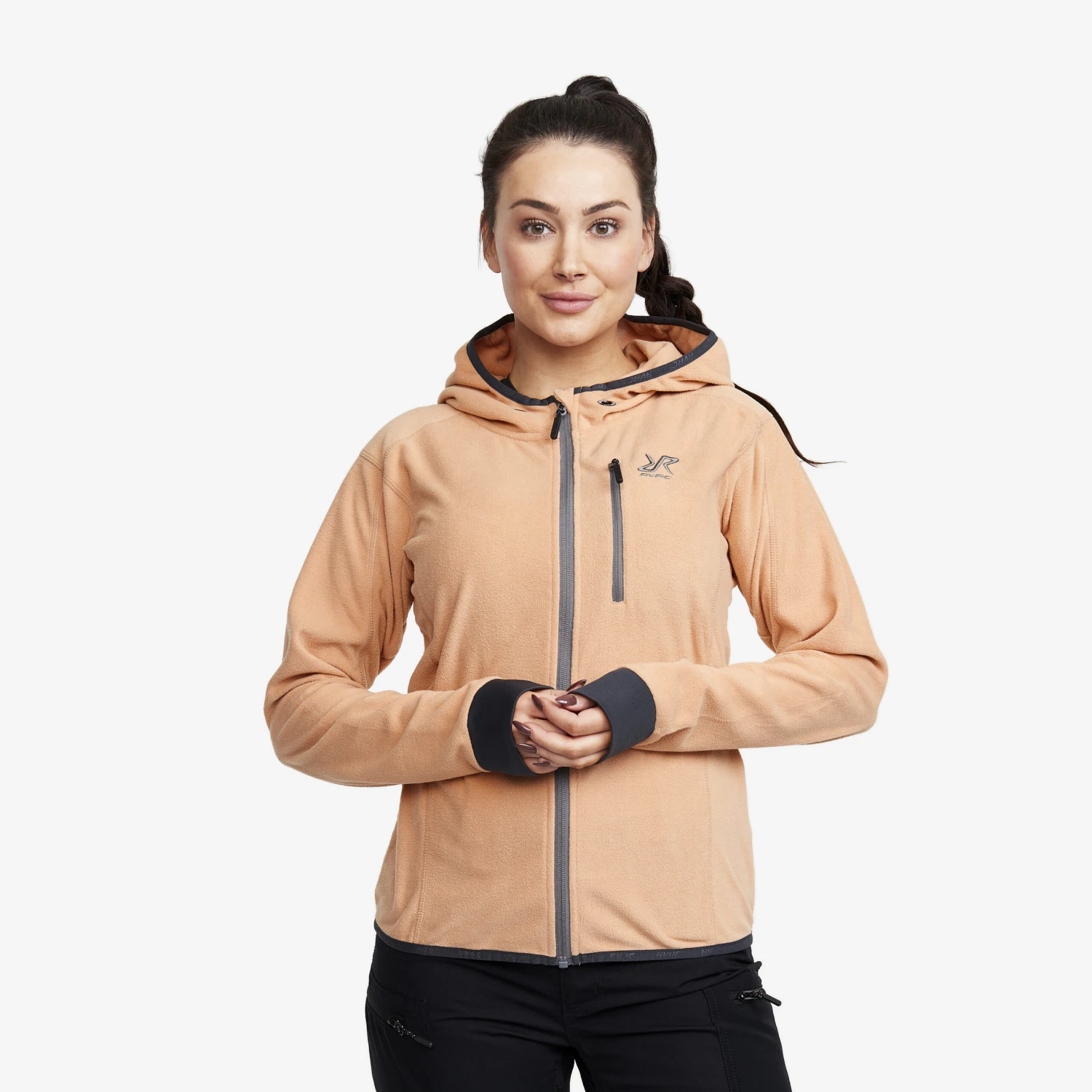 Trekker Hoodie Women Maple Sugar 1 Trekker Hoodie Women Maple Sugar