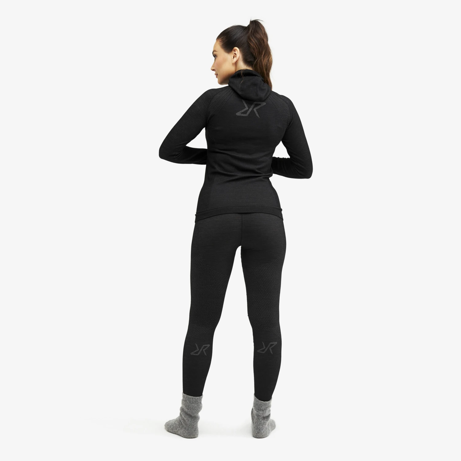 Fuse Merino Base Layer Set Women Anthracite 2 Fuse Merino Base Layer Set Women Anthracite - Image 2