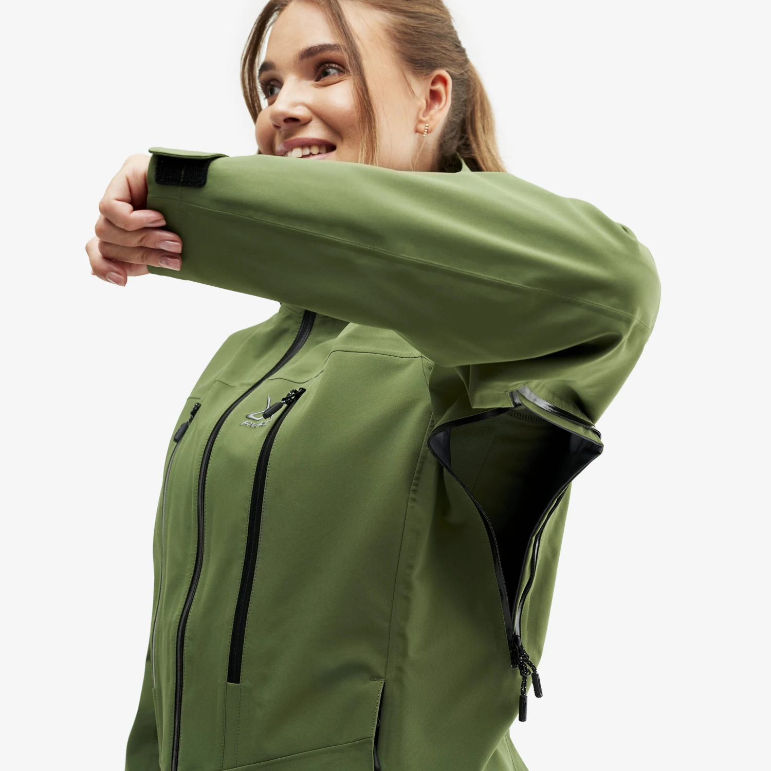 Whisper Jacket Women Bronze Green 5 Whisper Jacket Women Bronze Green - Image 5