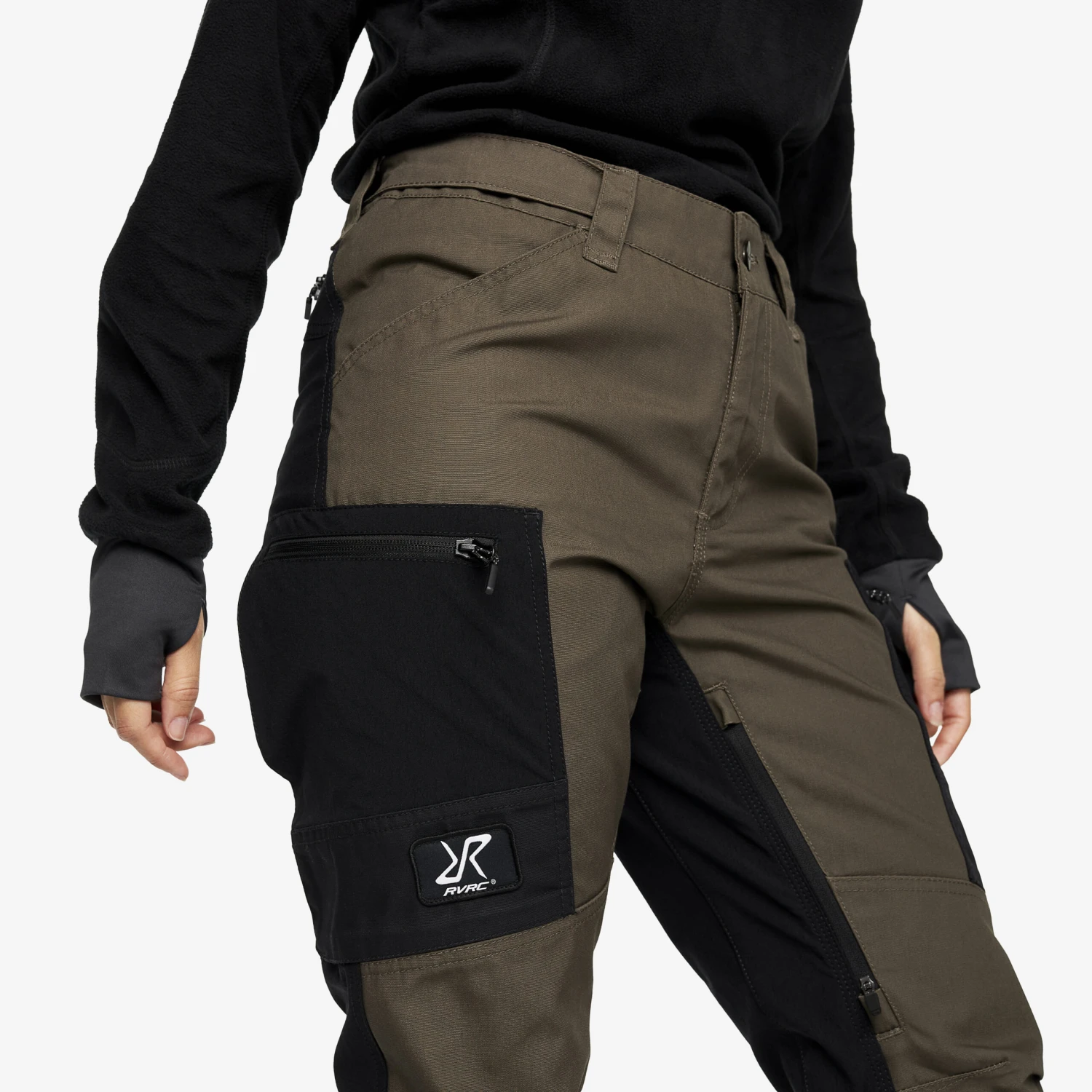 Wander Trousers Women Mud 4 Wander Trousers Women Mud - Image 4