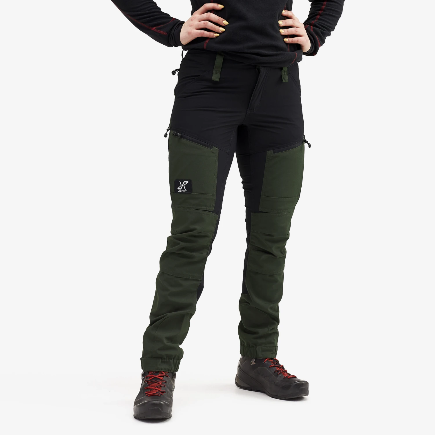 RVRC GP Pro Short Trousers Women Forest Green 1 RVRC GP Pro Short Trousers Women Forest Green