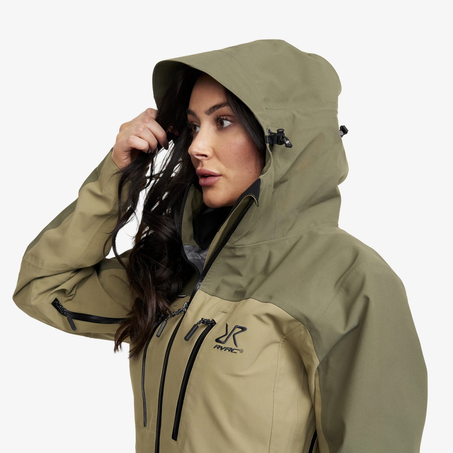 Silence Proshell Jacket Women Aloe 3 Silence Proshell Jacket Women Aloe - Image 3