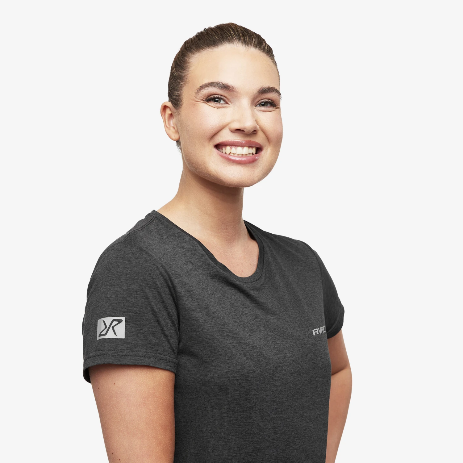 Vagabond Tee Women Black Melange 4 Vagabond Tee Women Black Melange - Image 4