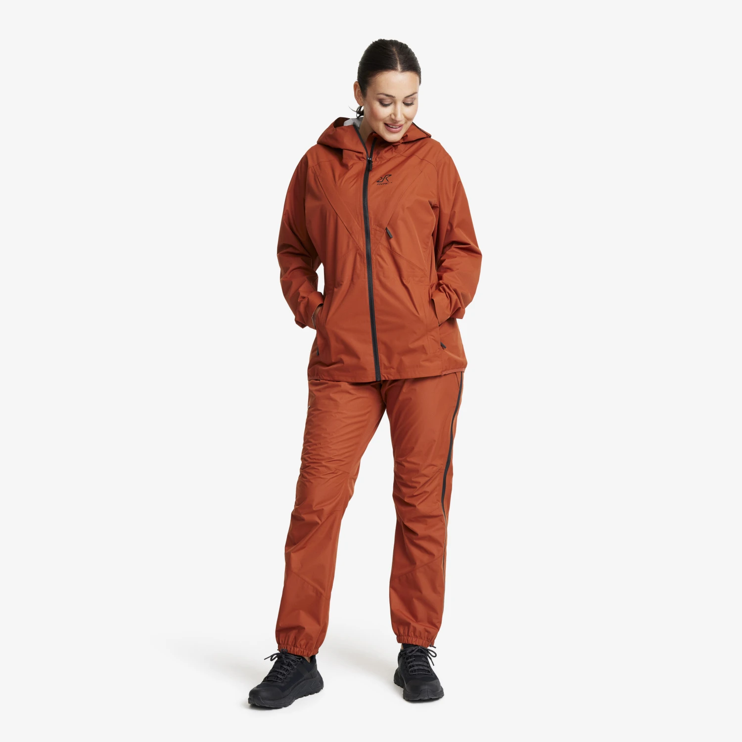 Typhoon Trousers Women Rusty Orange/Oatmeal 2 Typhoon Trousers Women Rusty Orange/Oatmeal - Image 2