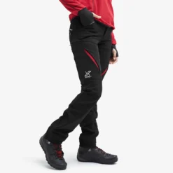Hiball Trousers Women Black/Red
