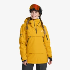 Halo 2L Insulated Ski Anorak Women Golden Yellow