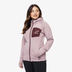 Illusion Hoodie Women Dusty Mauve