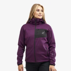 Hybrid Jacket 2.0 Women Dark Purple Rain