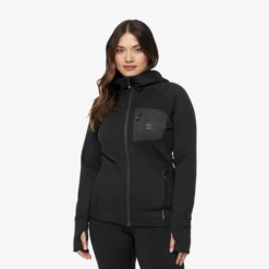 Illusion Hoodie Women Black/Anthracite