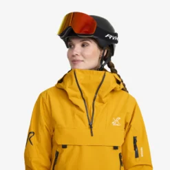 Halo 2L Insulated Ski Anorak Women Golden Yellow -Pause Camping a3d87887 1ac4 4da8 8008 580e1d6fee26 scaled