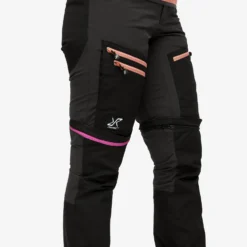 RVRC GP Pro Zip-off Trousers Women Anthracite/Burnt Coral -Pause Camping ae7488b0 3924 460e 9783 13012f55b6dc scaled