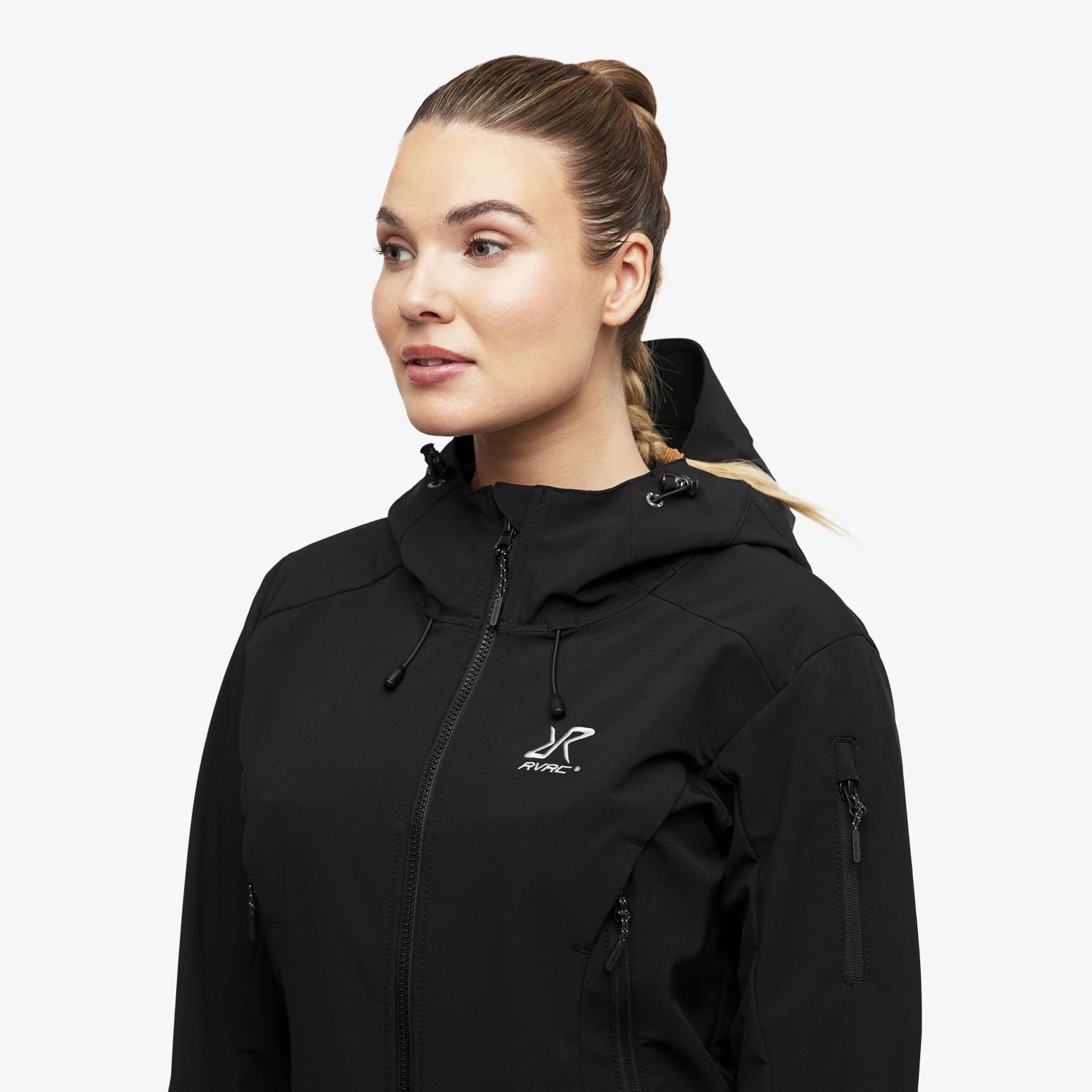 Reckon Softshell Jacket Women Black 4 Reckon Softshell Jacket Women Black - Image 4