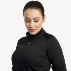 Waffle 1/2 Zip Baselayer Top Women Black 9 Waffle 1/2 Zip Baselayer Top Women Black -Pause Camping b3c0a61f 30db 4da7 b43f 1d328979e010 scaled
