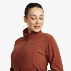 Essential Full-zip Fleece Women Smoked Paprika -Pause Camping b44df345 d901 4d9a 84ed 622ca68b45b0 scaled