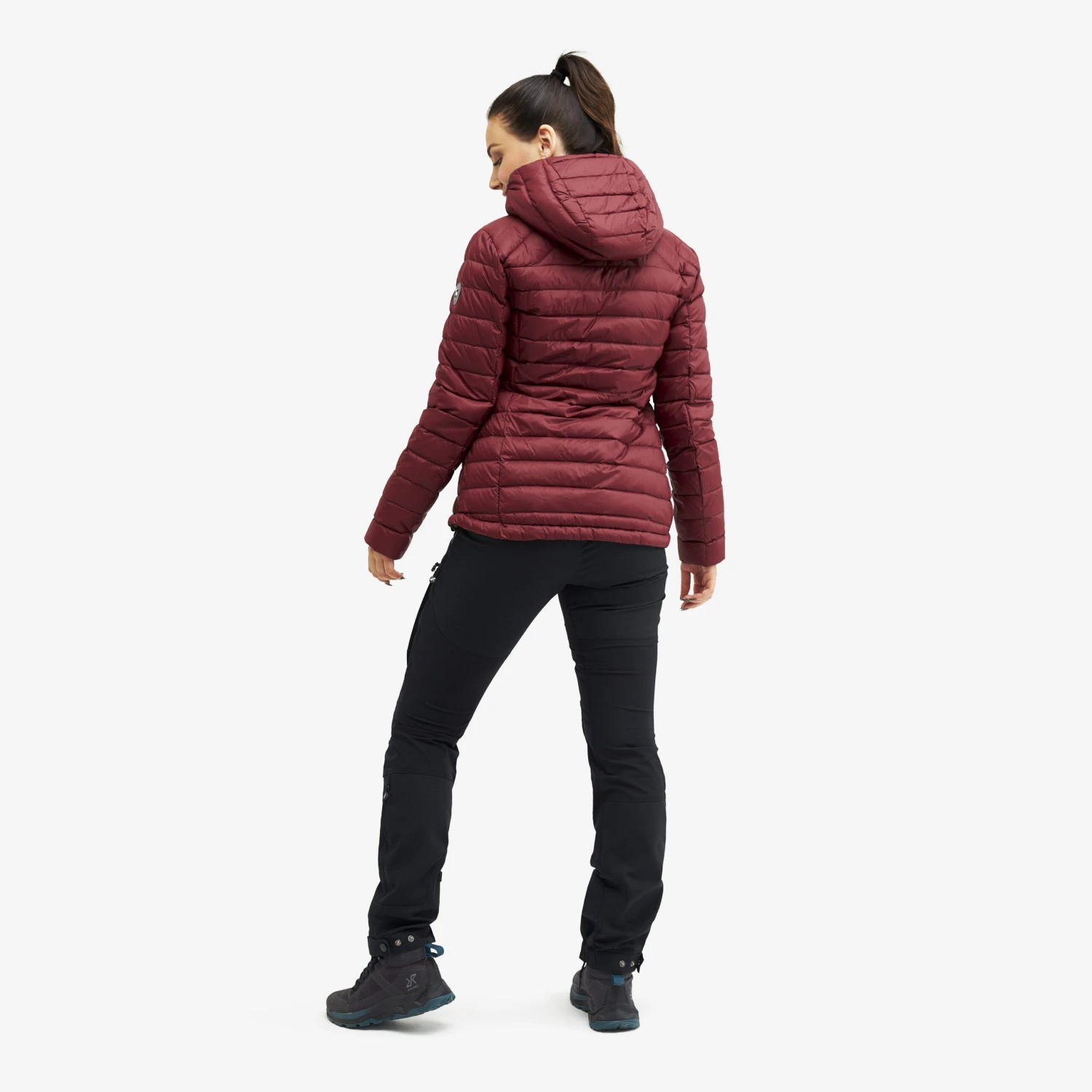 Helium Down Jacket Women Bison Red 3 Helium Down Jacket Women Bison Red - Image 3