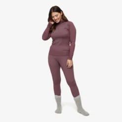 Fuse Merino Base Layer Set Women Cherry