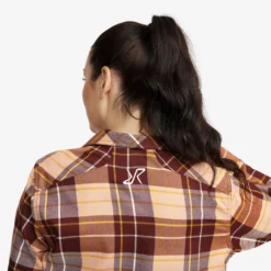 Flannel Shirt Women Toasted Nut -Pause Camping cda3f2ab f705 4ab6 9349 bc799be7517e scaled