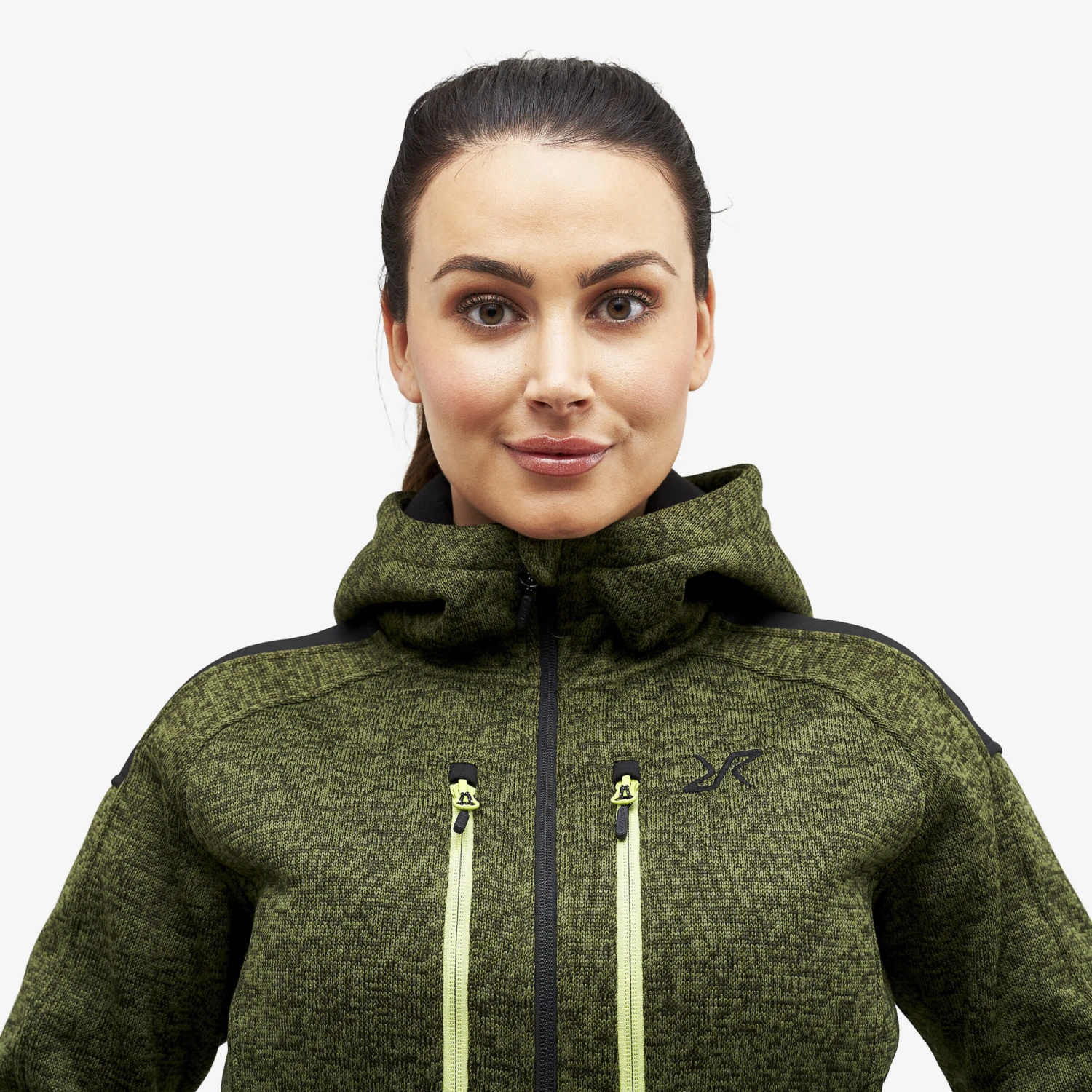 Tornado Hoodie Women Olive Green 4 Tornado Hoodie Women Olive Green - Image 4