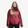 Silence Proshell Jacket Women Earth Red