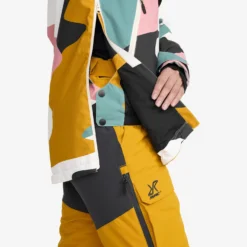 Halo 2L Insulated Ski Anorak Women Anthracite/Golden Yellow -Pause Camping ec40d59e b20b 4d25 bb1e a71ecdfc9543 scaled