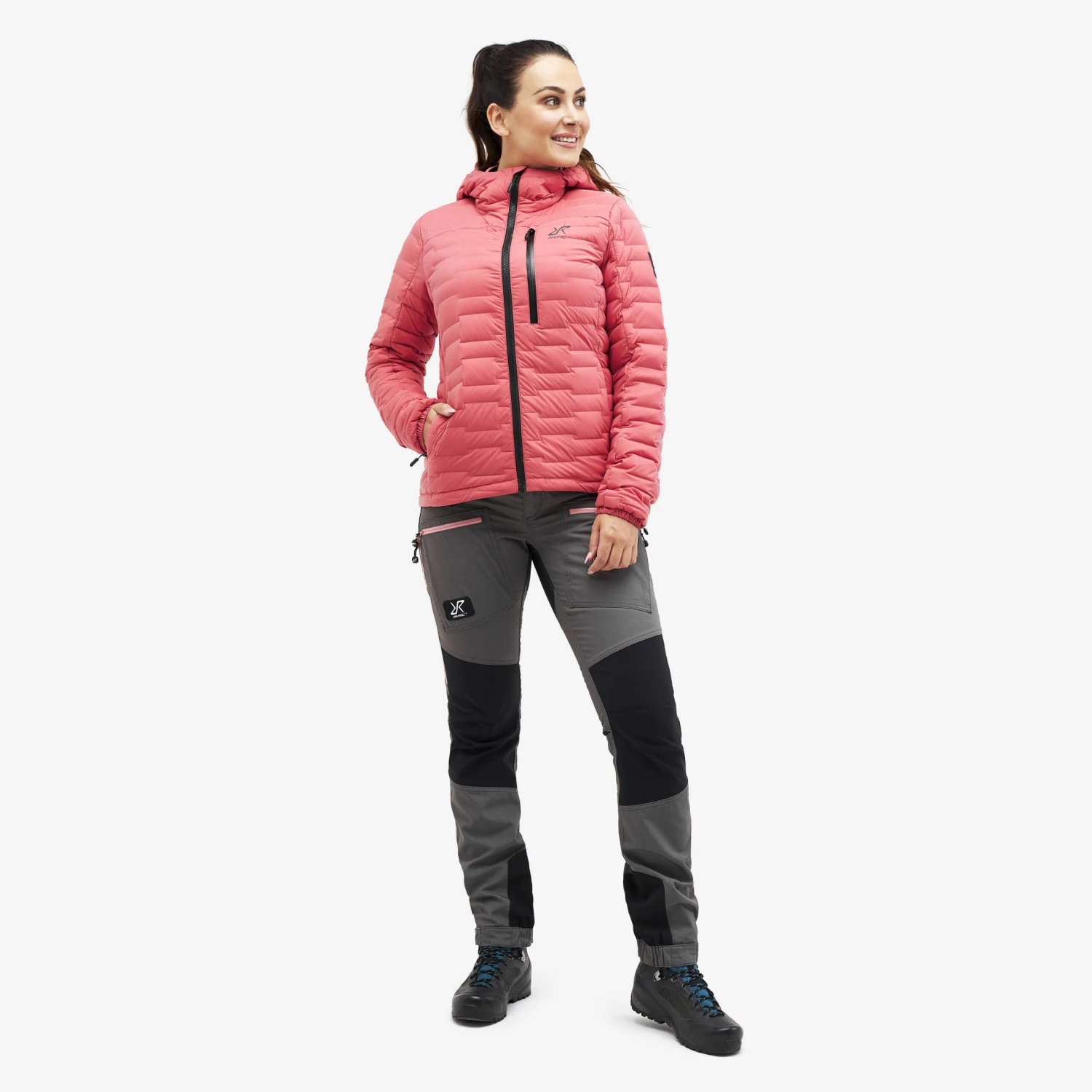 Flex Down Jacket Women Holly Berry 2 Flex Down Jacket Women Holly Berry - Image 2
