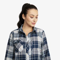 Flannel Shirt Women Moonlit Ocean/Blueberry -Pause Camping ee7b7b86 13d9 46f5 83fa 3c7a969626d2 scaled