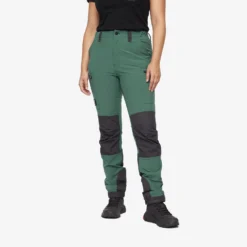 Nordwand Highwaist Stretch Trousers Women Sage Green