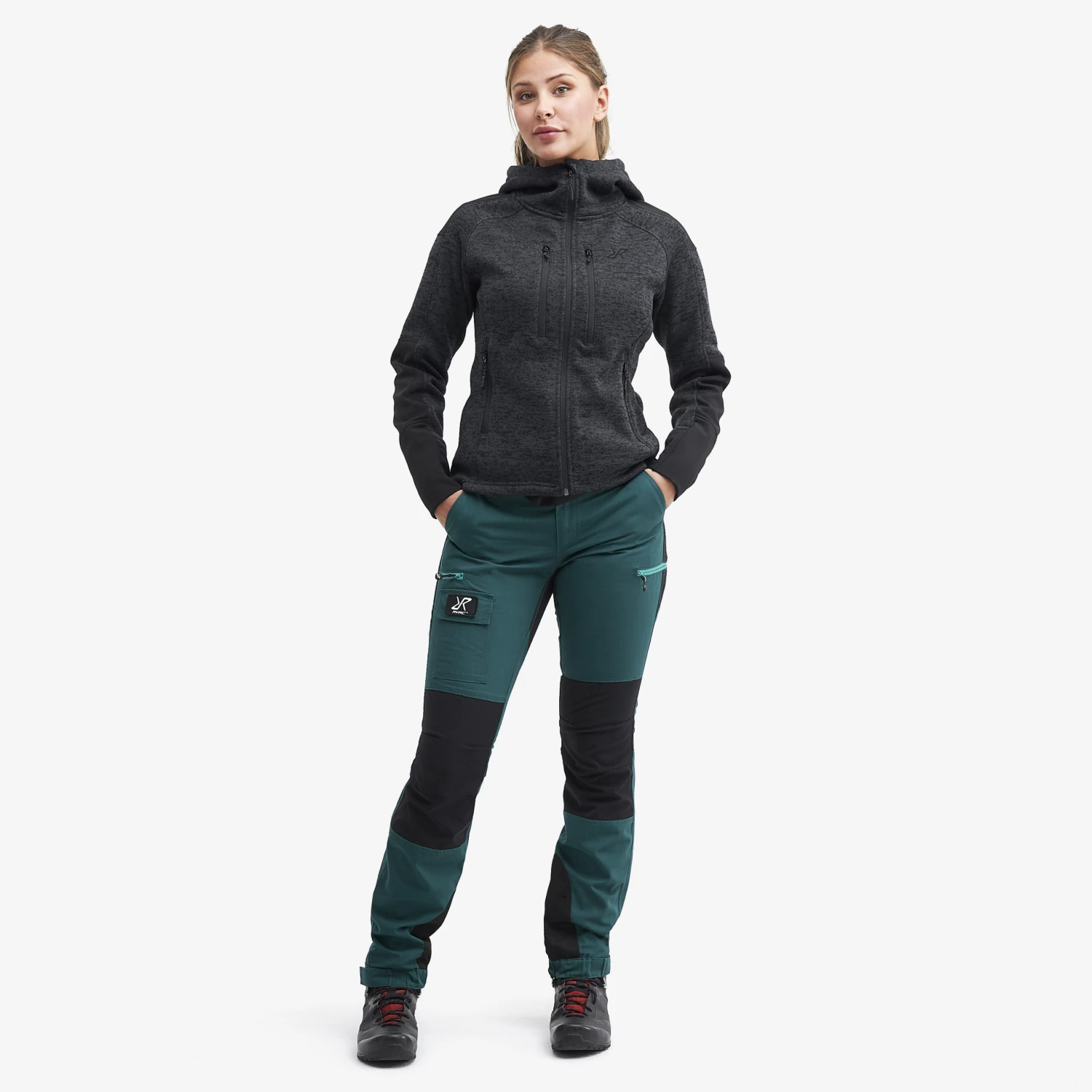 Nordwand Trousers Women Deep Teal 2 Nordwand Trousers Women Deep Teal - Image 2