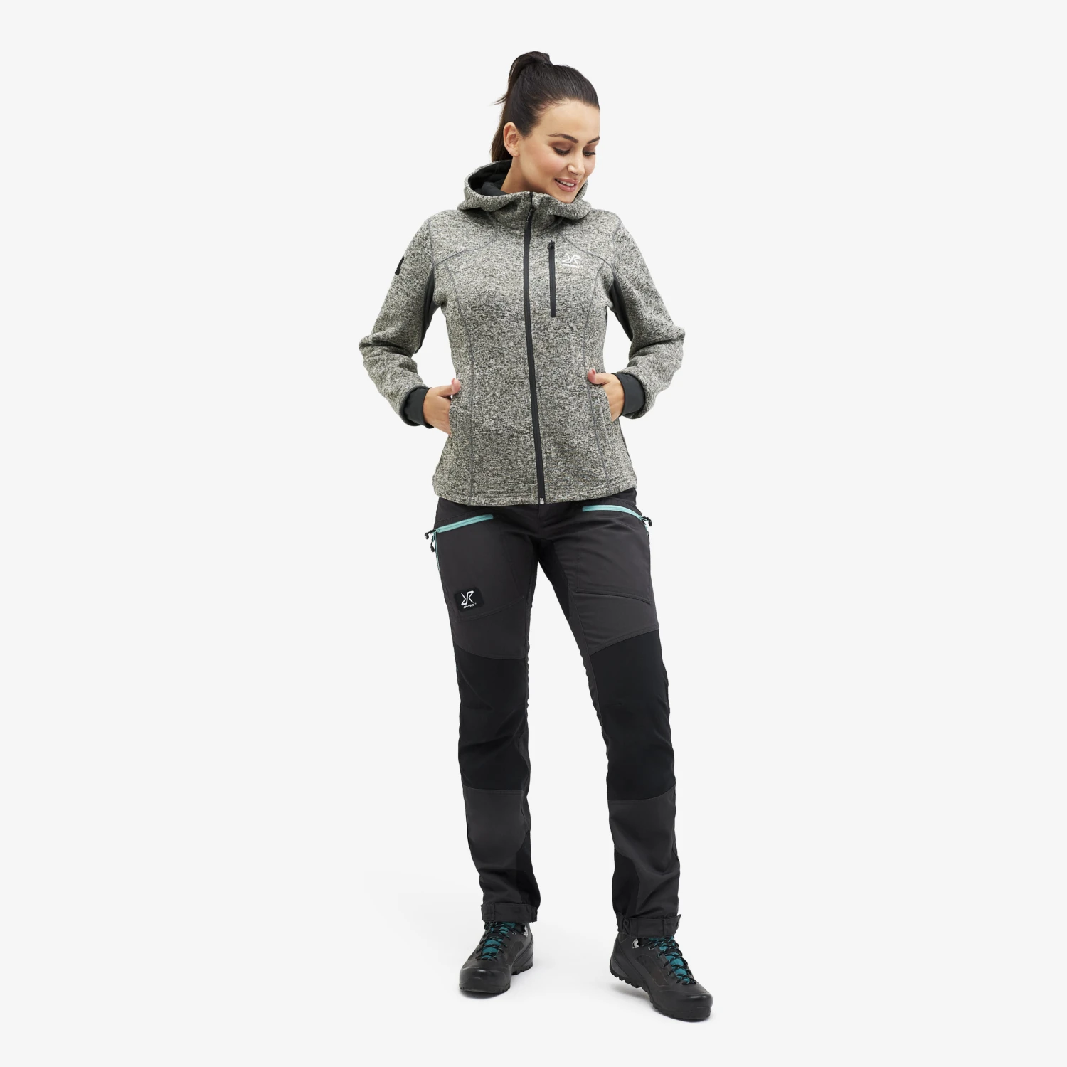 Fusion Hoodie Women Anthracite 2 Fusion Hoodie Women Anthracite - Image 2